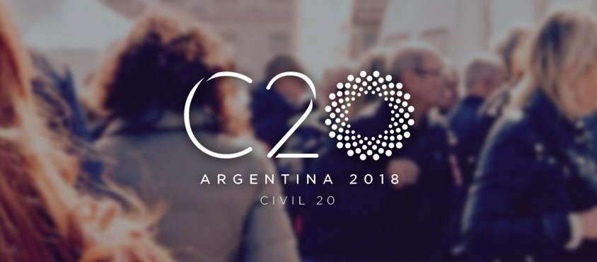 ANU-AR participará de la Cumbre del C20 2018